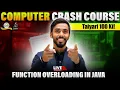 Overloading 15 Marks Crash Course Class 10 Computer Class 10 Computer in One Shot Prateik Sir