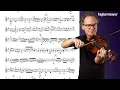 Mozart Violin Sonata in G Major 2. Movement | Violin Sheet Music | Playalong | Piano Accompaniment
