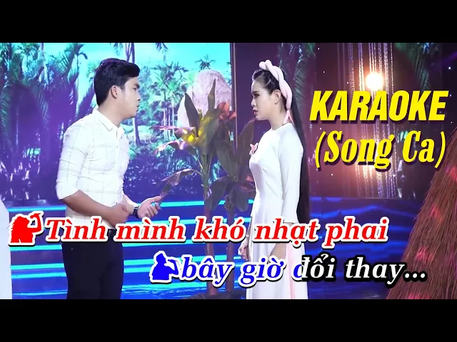 (KARAOKE - BEAT GỐC) LK Yêu Một Mình u0026 Đổi Thay - Thiên Quang ft Quỳnh Trang