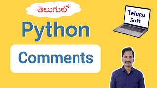 Comments in Python in Telugu