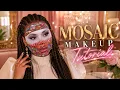 Mosaic Makeup Tutorial Creative Face Paint Transformation