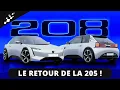 🚨 FUTURE PEUGEOT 208 : le concept Polygon marque un RETOUR aux sources inspiré de la 205 !