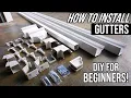 How To Install Gutters For Beginners Easy DIY Home Project