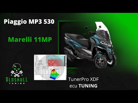 Download MP3 Piaggio MP3 530 ecu tuning Magneti Marelli 11MP