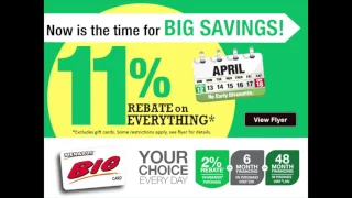 Menards 11 Rebate