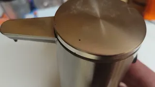 Simplehuman Soap dispenser will not charge