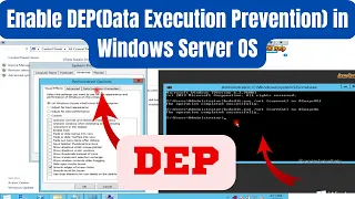 How to Enable DEP Data Execution Prevention in Windows Server OS