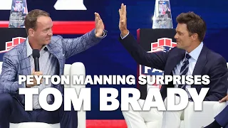 Peyton Manning Shares His Favorite Tom Brady Memories Patriots Hall of Fame Ceremony