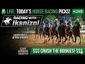 LIVE HORSE RACING Saratoga Delaware Park Colonial Downs more en vivo