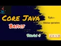 Java tutorial-9 operators in java part - 3 java telugu tutorials Bitwise operators