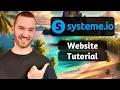 Systeme io Website Builder Tutorial 2025 How To Create A Website With Systeme io
