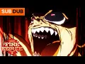Shinra Kicks the Moon Fire Force Season 3