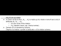 Relational Data Model and Relational Database Constraints Relational Model RELATION SCHEMA