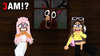 Surviving Roblox 99 NIGHTS In The FOREST at 3AM GONE WRONG