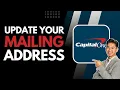 How to Update Your Capital One Mailing Address