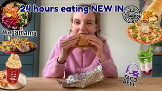 Trying the New Fast Food Menu Items So You Don’t Have To...(24 hour challenge !!)