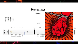 Metallica - Frantic GUITAR TAB Dropped C