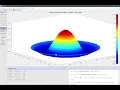 Wave Equation Simulation on a Unit Circle FEATool Multiphysics Tutorial