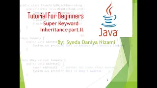 Super Keyword in Java