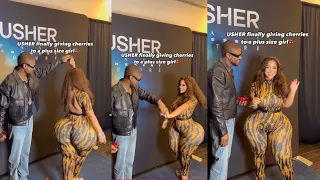 Model Gracie Bon Bashed Over With Usher