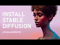 Install Stable Diffusion locally with Web UI Basic Tutorial