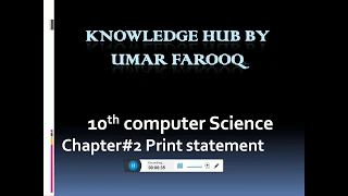 10th class chapter Print statement in BASIC ch Output statement in BASIC