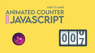 How to make animated counter using JavaScript