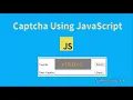 CAPTCHA using JavaScript