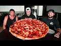 WE HAD TO FINISH A CRAZY 17 LB PIZZA