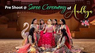 aadhya pre half saree ceremony teaser leaf the studio
