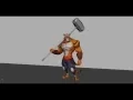Anthro Tiger Idle Animation
