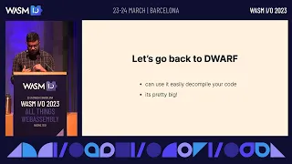 WebAssembly Debugging Demystified by Nisanthan Nanthakumar Wasm 2023