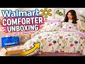 Unbox this cozy Walmart comforter with me is it worth it Let s check out the quality design an