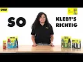 So klebt's richtig: UHU 2-Komponenten-Klebstoffe Anwendungstipps | How to Video