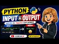 Python Input Output Tutorial print input in Python Python Course for Beginners python