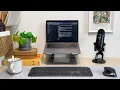 My Desk Setup Mini Makeover A laptop only work station