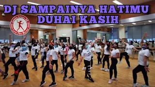 Download DJ SAMPAINYA HATIMU DUHAI KASIH ||  Tiktok Viral || Senam Kreasi || ZUMBA || Yulianti Kartini MP3