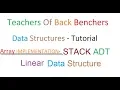 Data Structures Tutorial 13 Array Implementation of Stack ADT using Stack Models