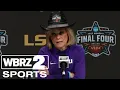 LSU Coach Kim Mulkey on the prospect of transgender athletes in college basketball