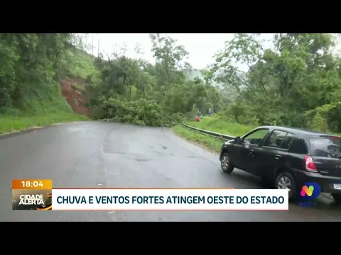 Tornado em Itá: Oeste de Santa Catarina sofre impacto de chuvas e ventos fortes