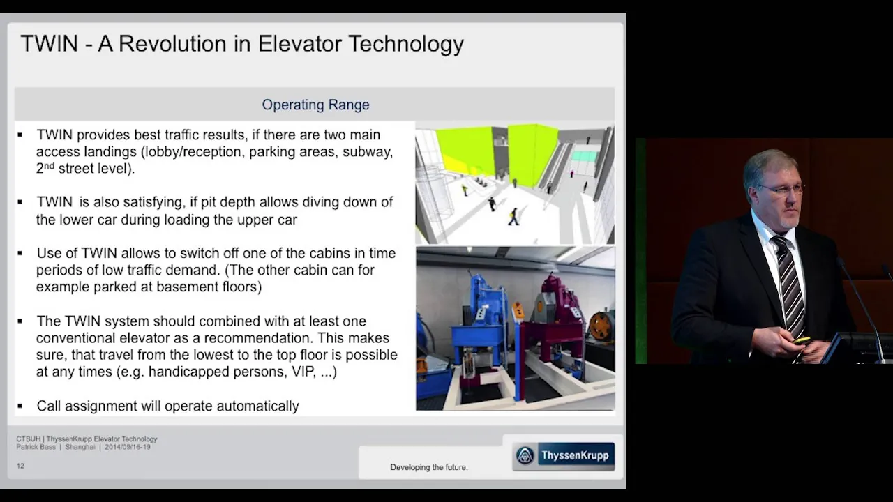 CTBUH 2014 Shanghai Conference - Patrick Bass, "Energy-Efficient Elevator Solutions"