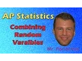 AP Statistics Combining Random Variables easy