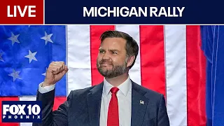 🔴LIVE: VP JD Vance delivers remarks at campaign rally in Howell, MI | FOX 10 Phoenix