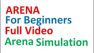 Arena Beginner Arena Simulation Create Process Dispose Resource Set