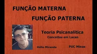 Função Materna e Função Paterna - Teoria Psicanalítica - Conceitos em Lacan