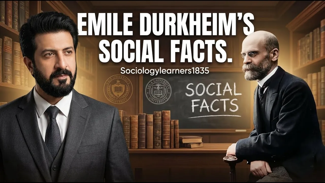 Durkheim Social Facts explained | Emile Durkheim sociology