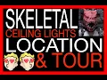 SKELETAL CEILING LIGHT LOCATION TOUR FALLOUT 76 camp builds shelter WHY CAN T i BUILD IT FO76