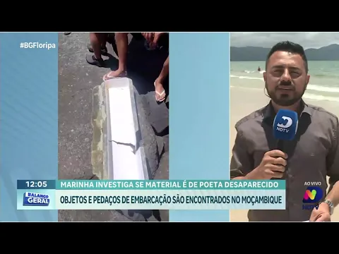 Pescadores encontram destroços de embarcação: possível ligação com desaparecimento de Marco Vasques