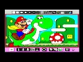 Let s Mario Paint Coloring Book Animations Piano Fly Game