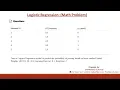 Logistic Regression Math Problem Gradient Descent Iteration Machine Learning Bangla Tutorial